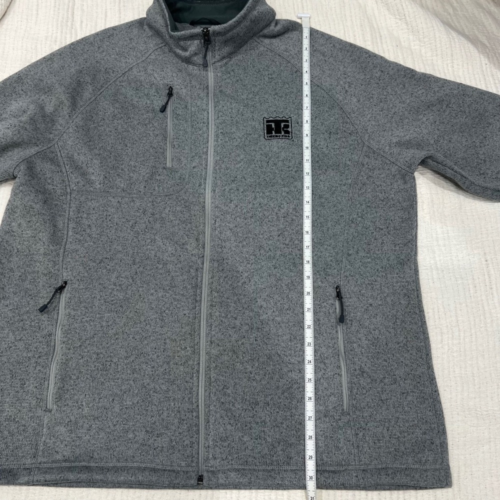 Storm Creek Men's Overachiever Sweaterfleece Jacket Fleece Thermo Full Zip 2XL - Picture 10 of 11
